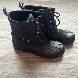 Women’s Sperry waterproof rubber boot size 8